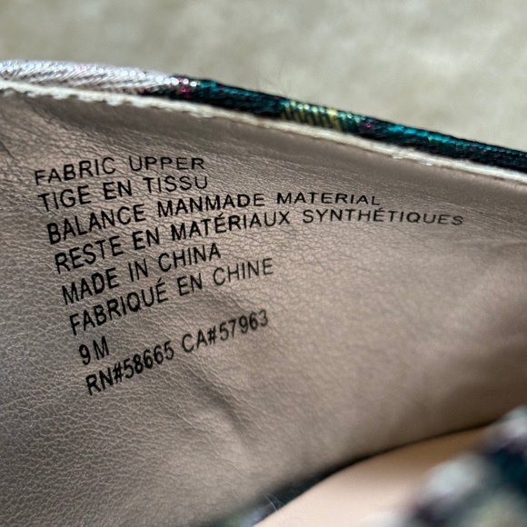 Leith Floral Slingback Heels - Picture 6 of 8